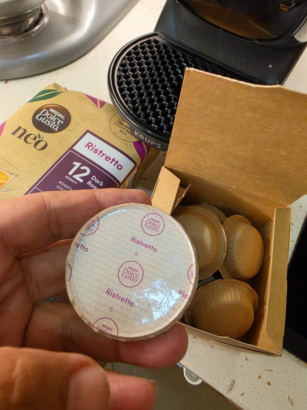NESCAFÉ Dolce Gusto NEO Ristretto capsule 12 pezzi intensità 12