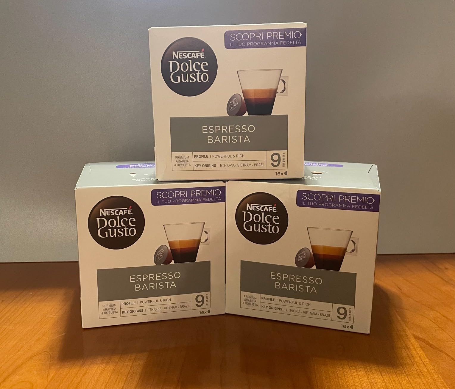 NESCAFÉ Dolce Gusto Capsule Caffè Espressi Espresso Barista capsule 96 intense