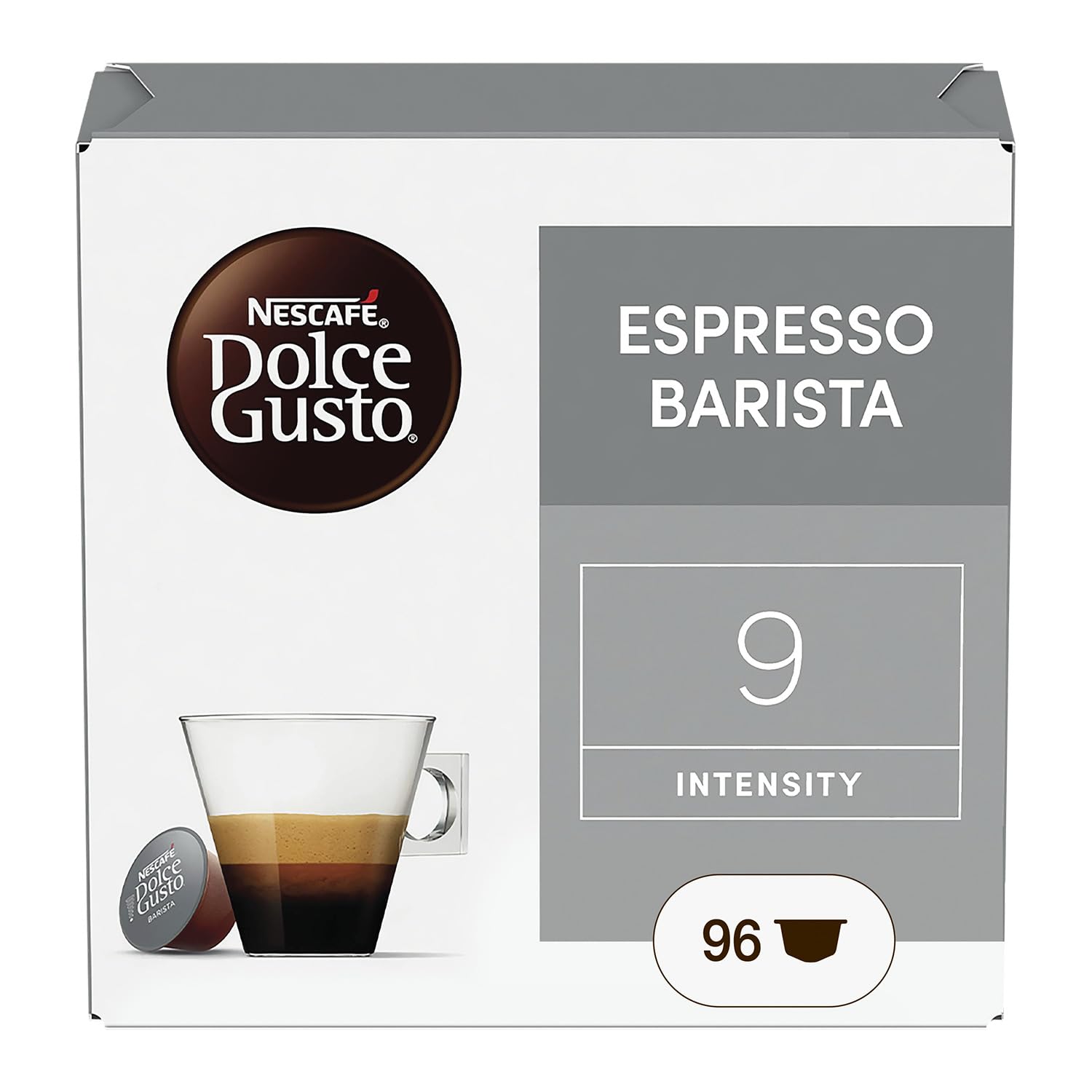 NESCAFÉ Dolce Gusto Capsule Caffè Espressi Espresso Barista capsule 96 intense