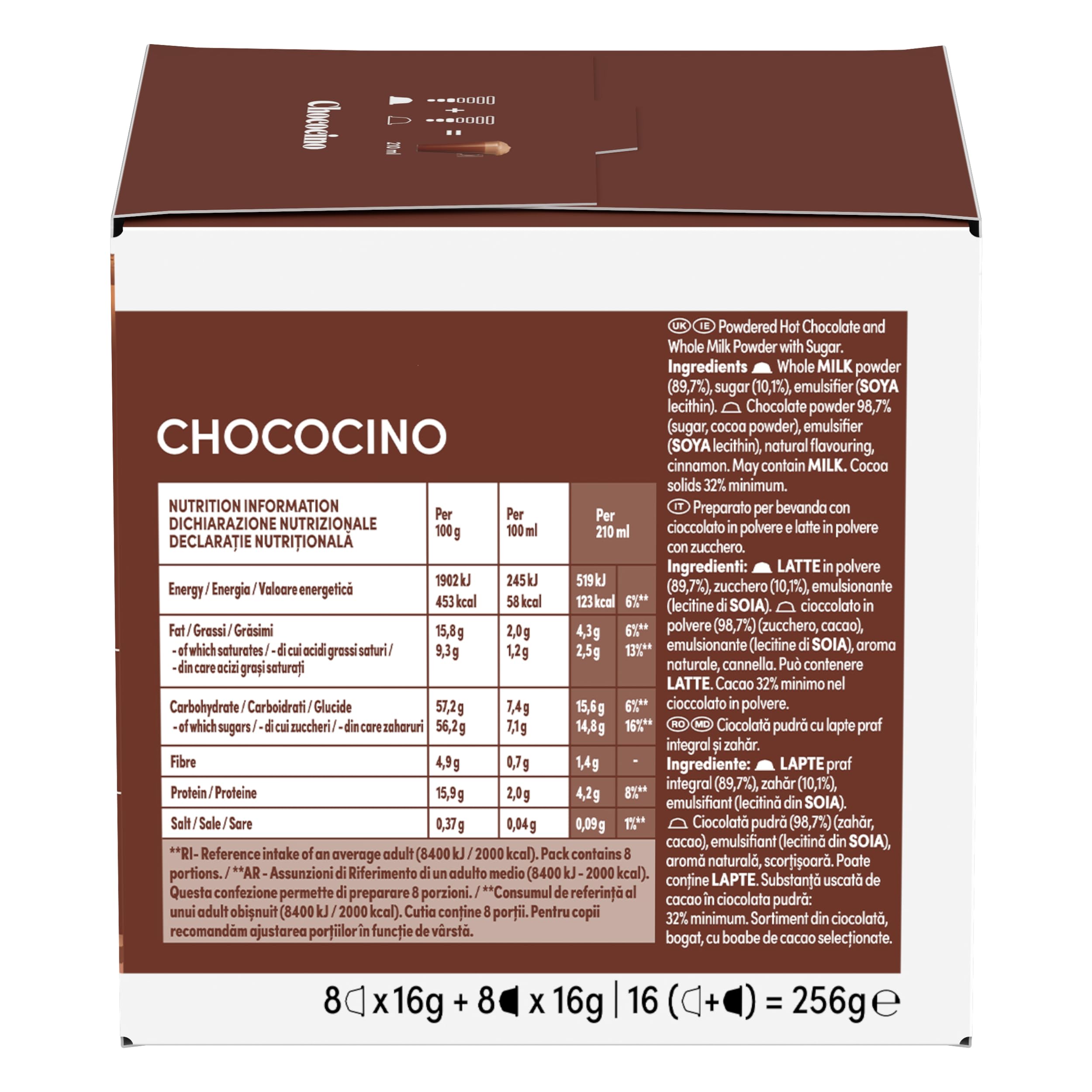 NESCAFÉ Dolce Gusto Chococino bevanda al cioccolato 96 capsule