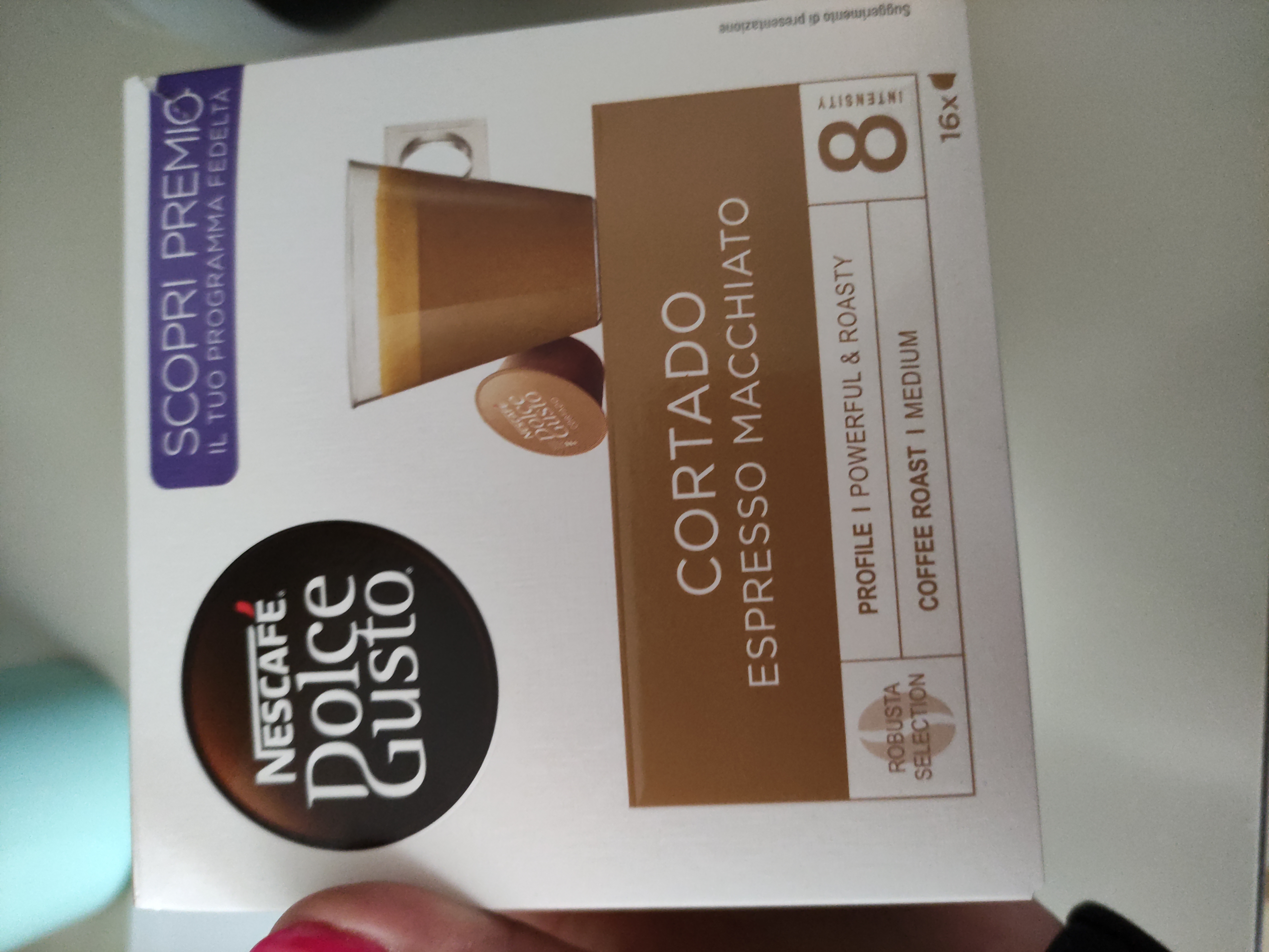 NESCAFÉ Dolce Gusto Cortado caffè 96 capsule con latte