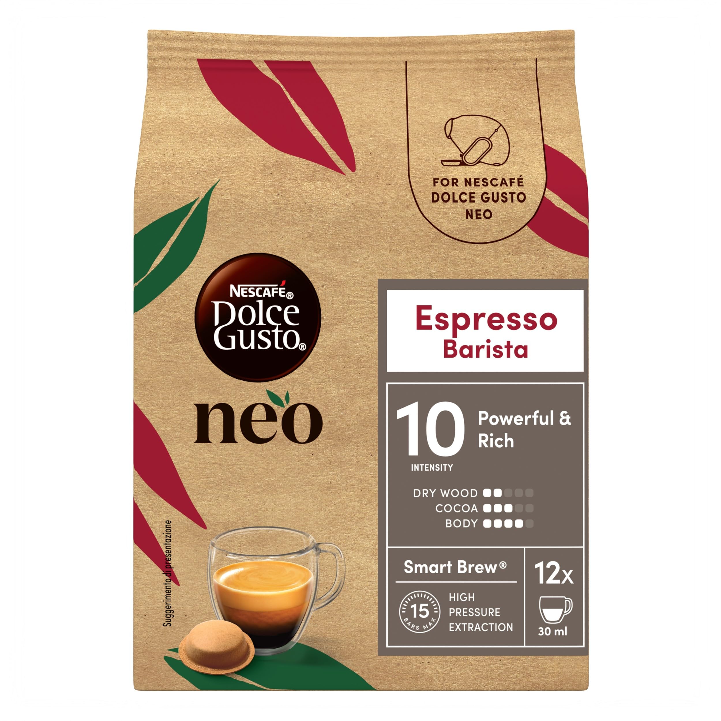 NESCAFÉ Dolce Gusto NEO Espresso Barista capsule 12 pezzi intensità 10