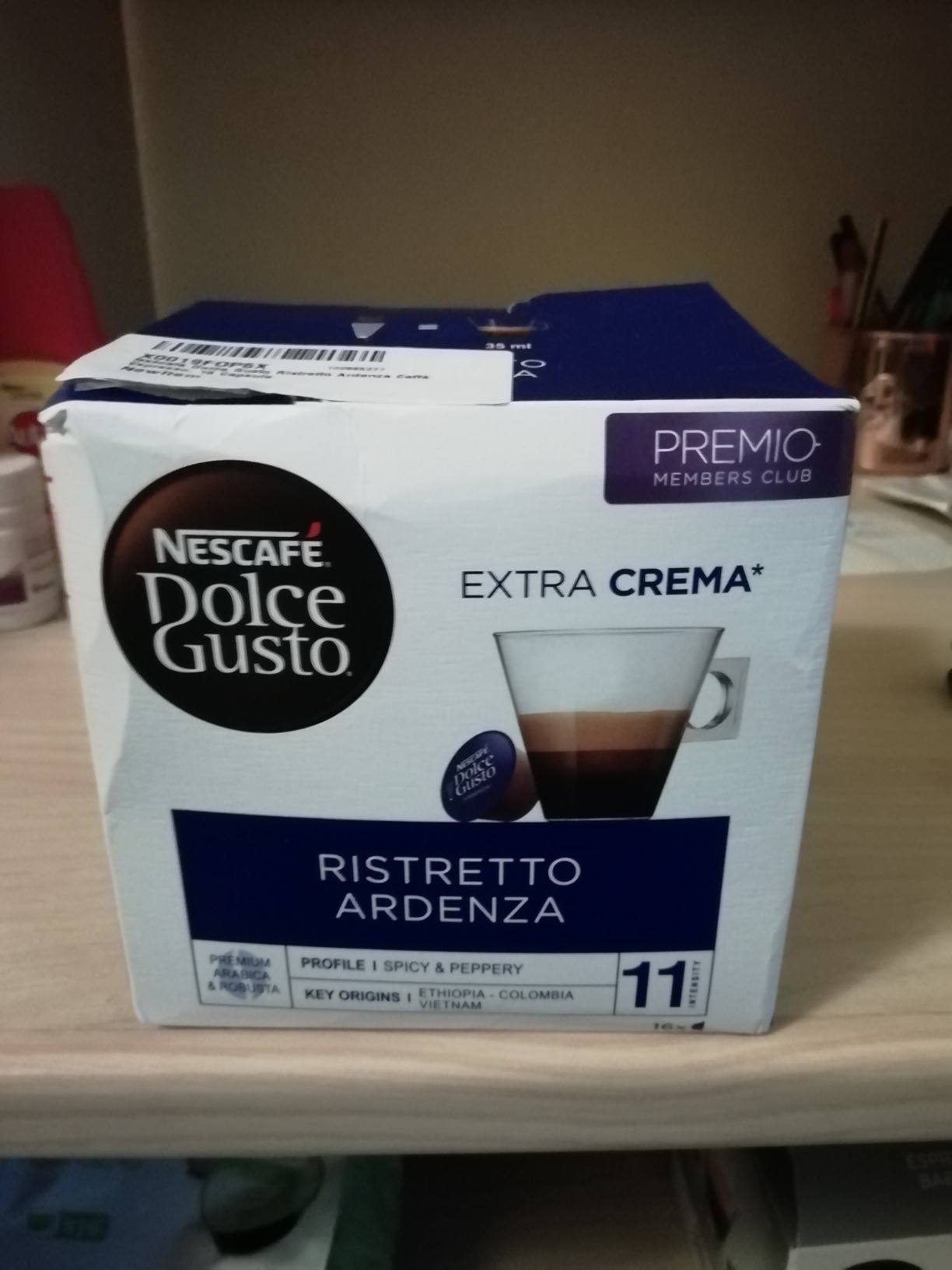NESCAFÉ Dolce Gusto Capsule Caffè Espressi Espresso Ardenza capsule 90 intense