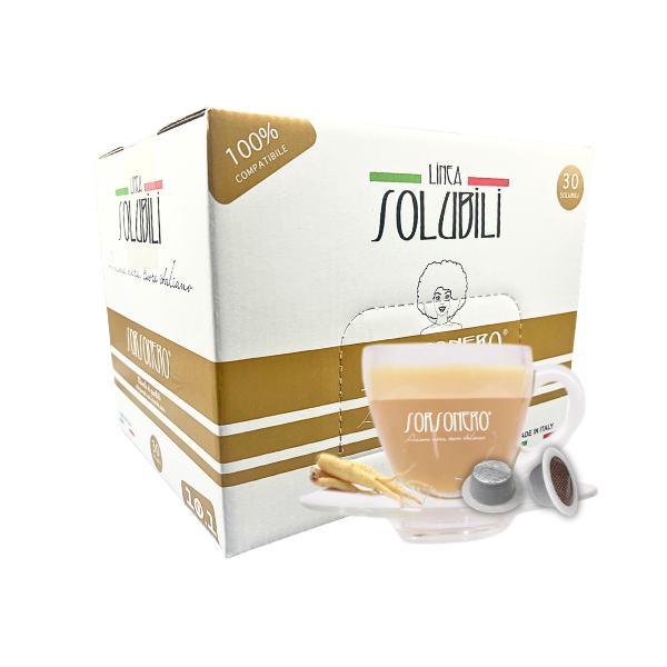 Greco Caffè Bevande Solubili 100% Ginseng Dolce bevanda 30 capsule