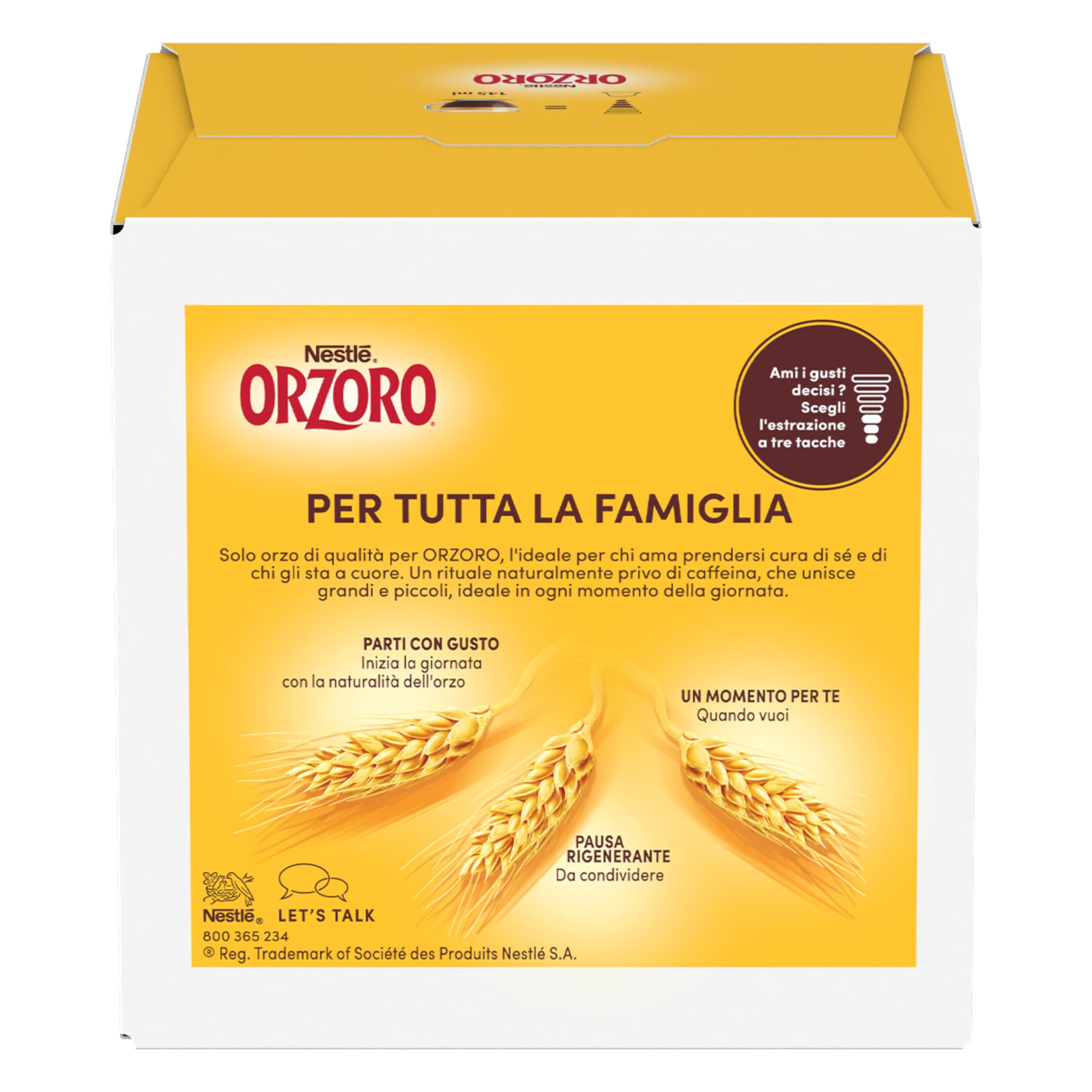 NESCAFÉ Dolce Gusto ORZORO bevanda d'orzo capsule 48 senza caffeina