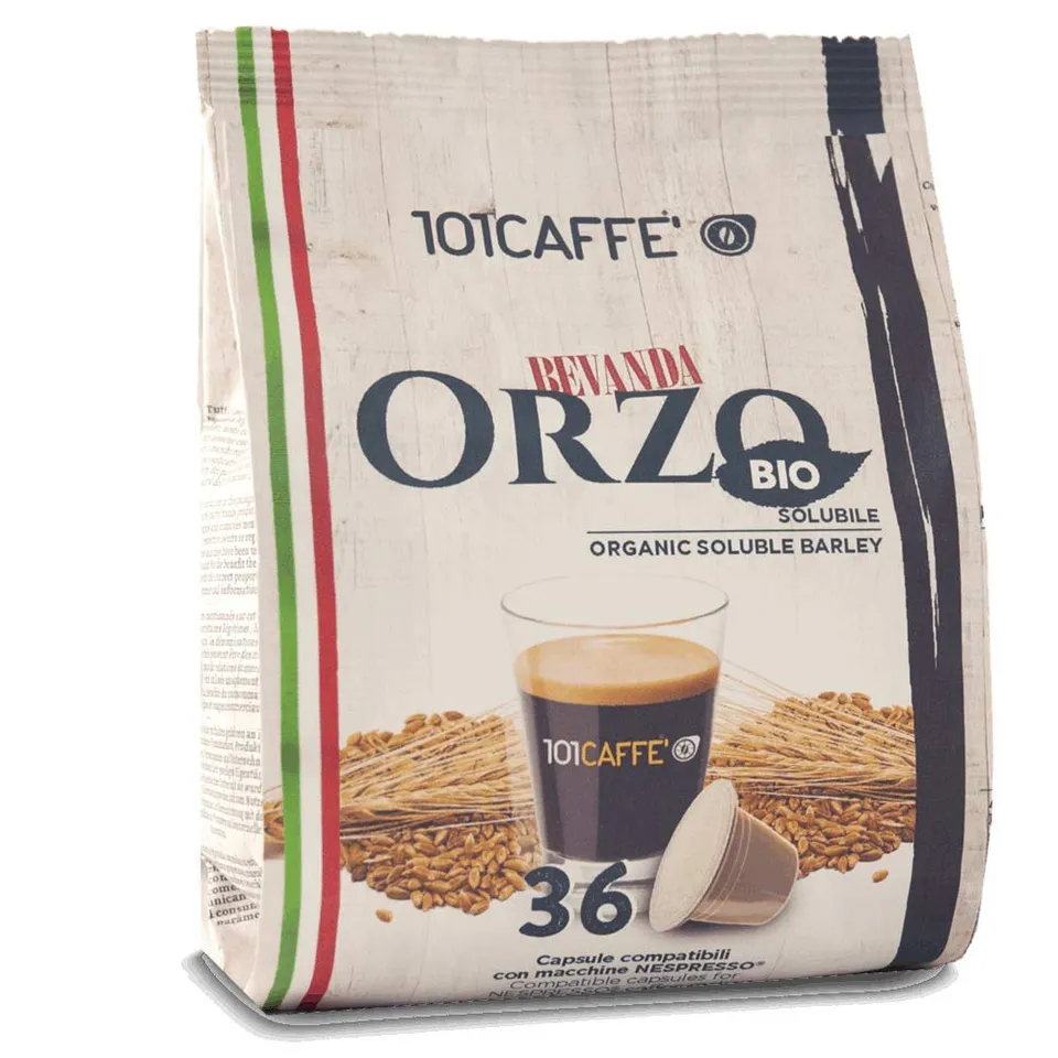 101 Caffè Bevande ai cereali Orzo BIO capsule 36 Nespresso