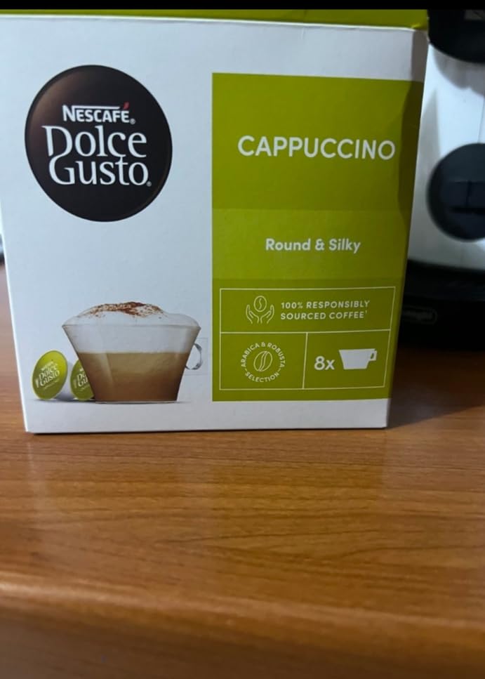 NESCAFÉ Dolce Gusto Cappuccino capsule caffè e latte 96 pezzi senza glutine