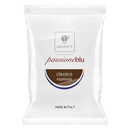 Lollo Caffè PASSIONEBLU Passioneoltremare capsule 200 pezzi compatibili Lavazza Blue