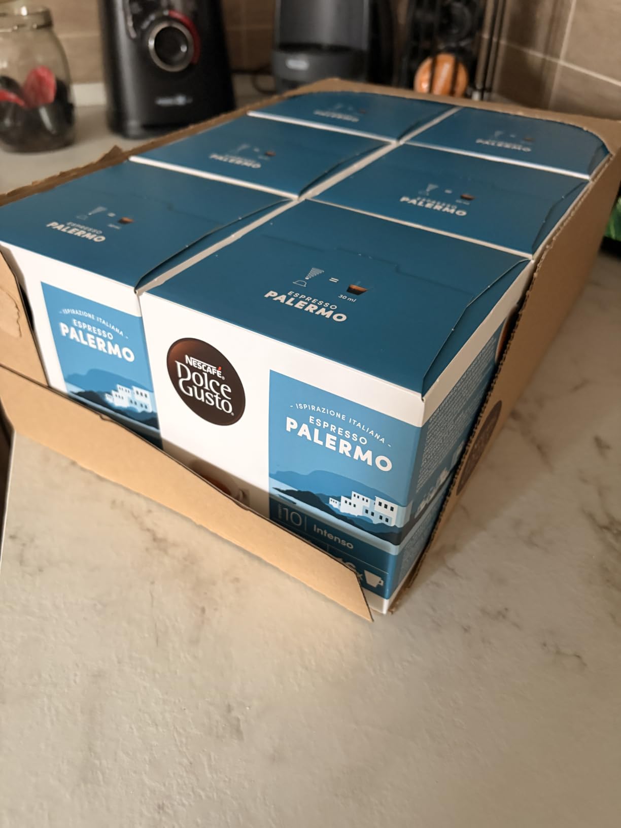 NESCAFÉ Dolce Gusto Espresso Palermo capsule 96 pezzi intensità 10/13