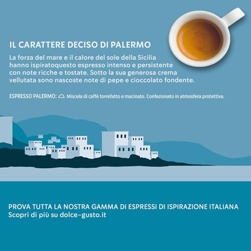 NESCAFÉ Dolce Gusto Espresso Palermo capsule 96 pezzi intensità 10/13