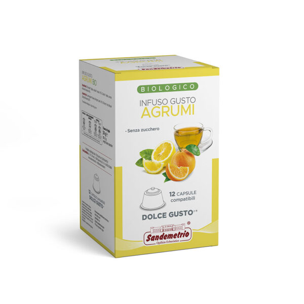 SanDemetrio Tè e Tisane Agrumi capsule 12 pezzi
