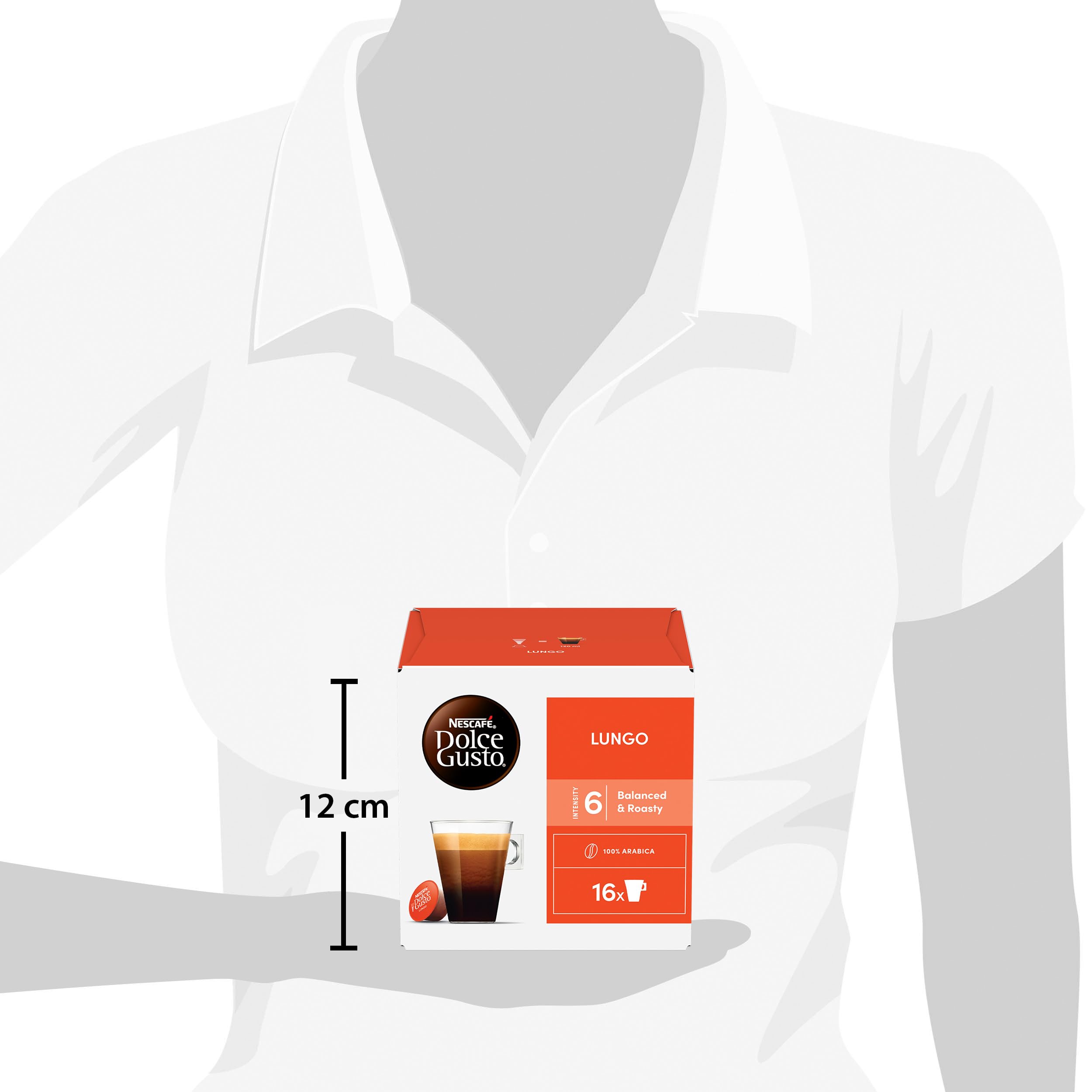 NESCAFÉ Dolce Gusto Lungo capsule 96 pezzi tostatura medio-scura