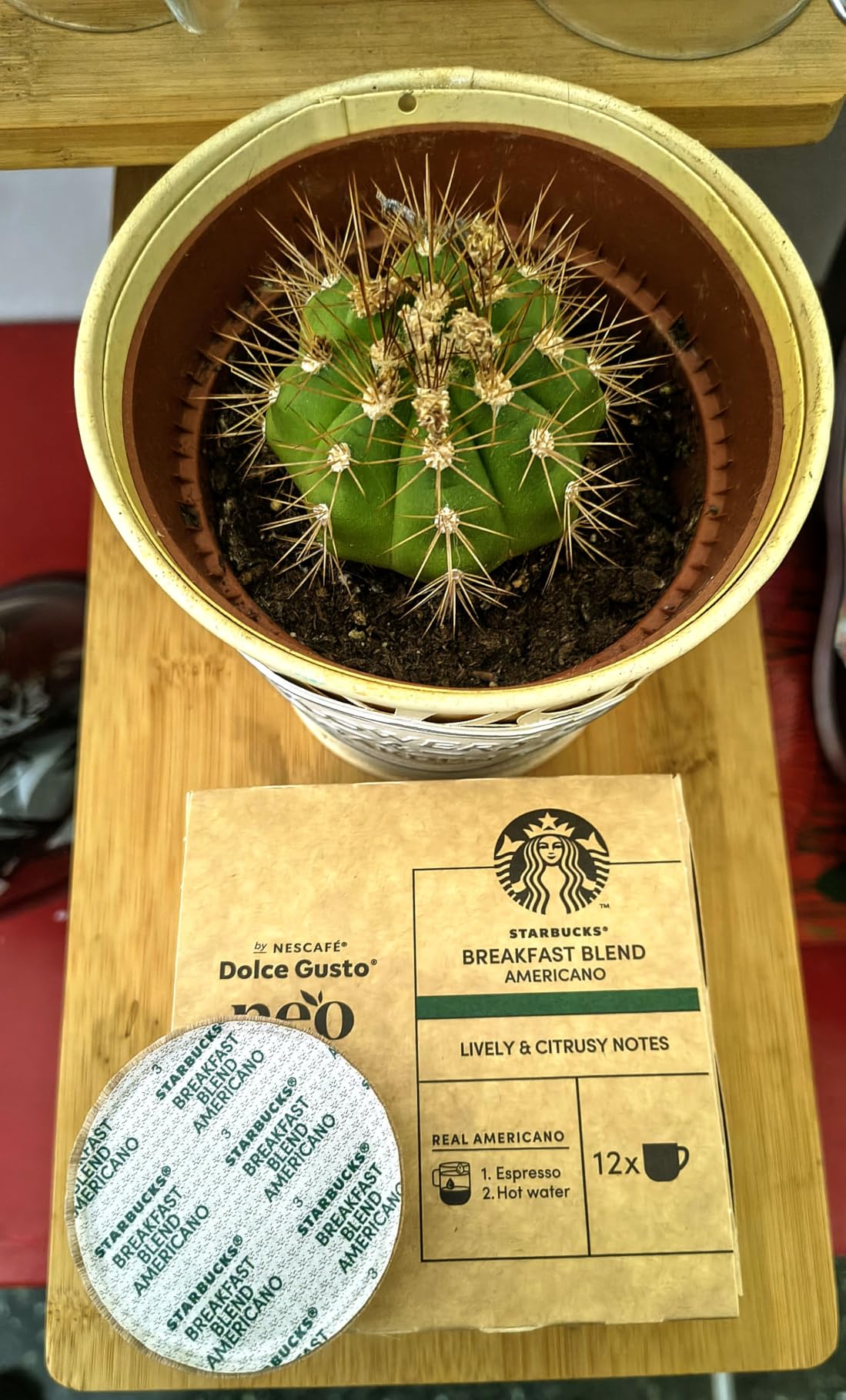 NESCAFÉ Dolce Gusto NEO Starbucks Breakfast Blend Americano capsule 12 pezzi