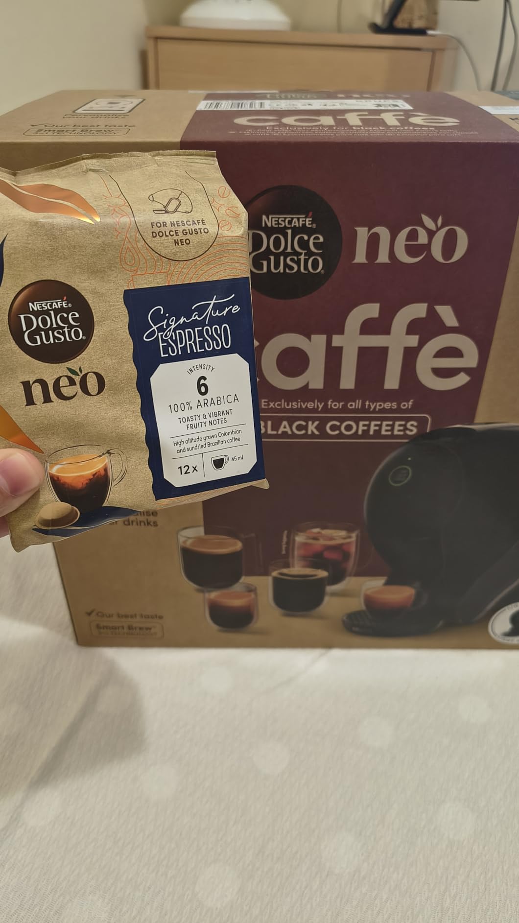 NESCAFÉ Dolce Gusto NEO Espresso Signature capsule 12 pezzi 100% Arabica