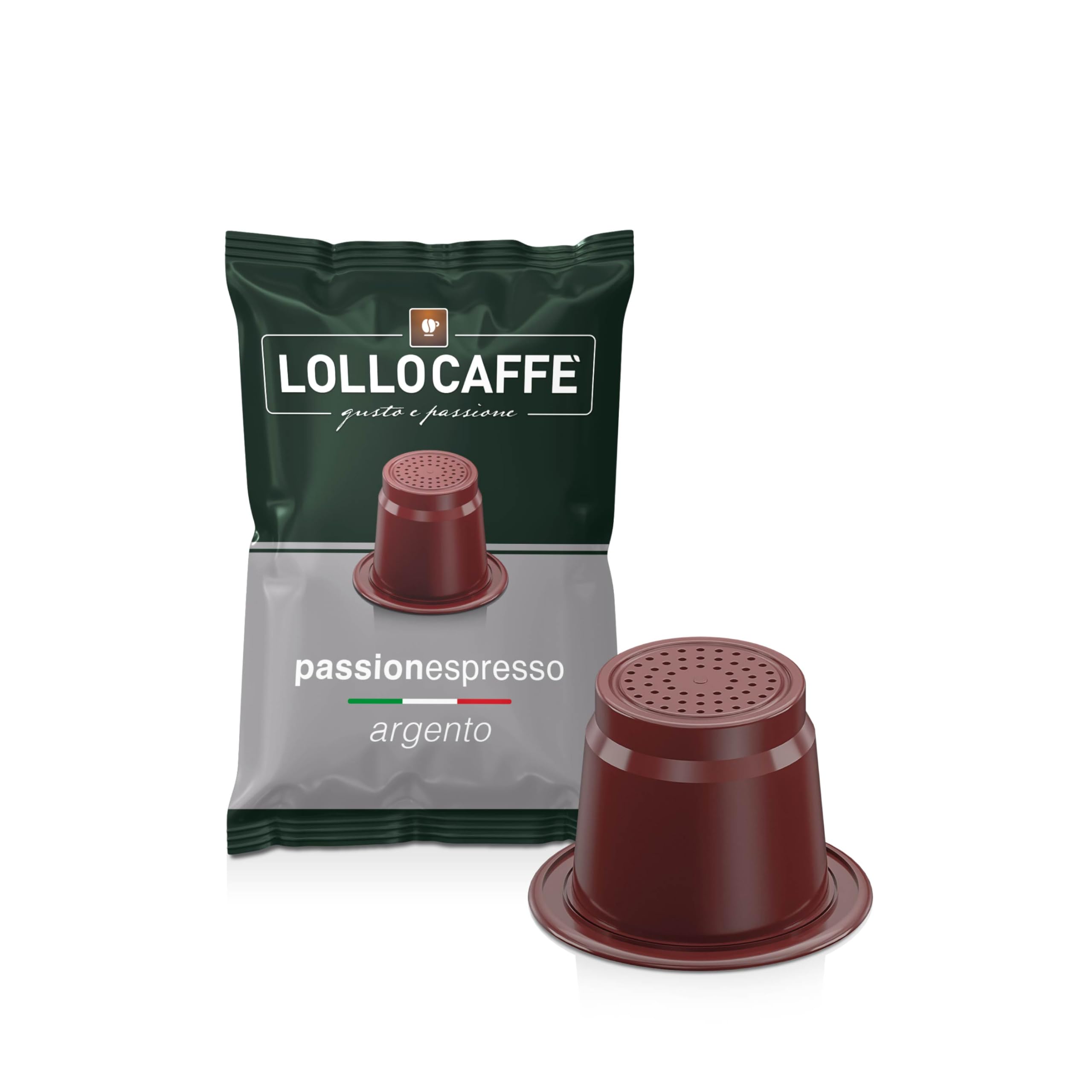 Lollo Caffè Passione Espresso Miscela Nera capsule 100 compatibili Nespresso