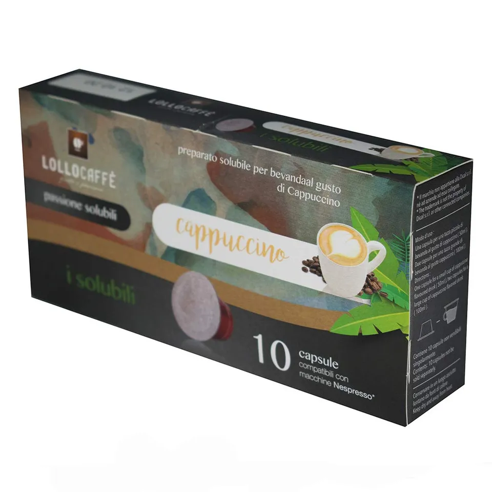 Lollo Caffe PASSIONESPRESSO Cappuccino capsule 60 pezzi