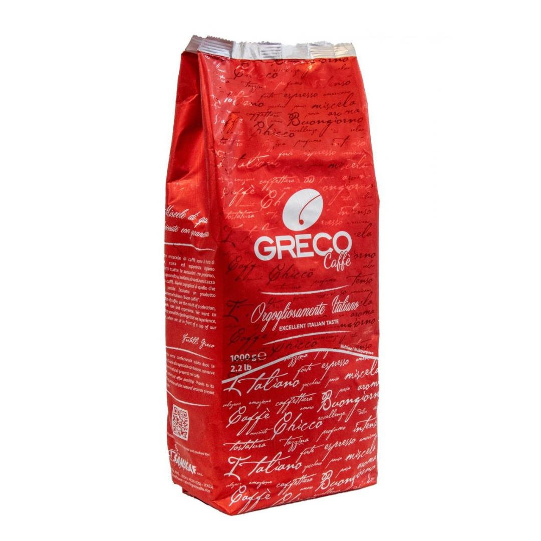 Greco Caffè Grani e Macinato Qualità Rossa caffè in grani 6 kg