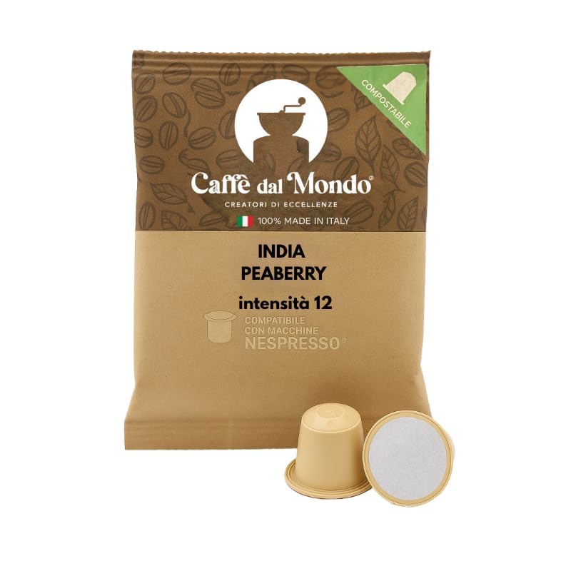 Caffè dal Mondo Capsule compatibili Nespresso Indonesia Flores 80 compostabili