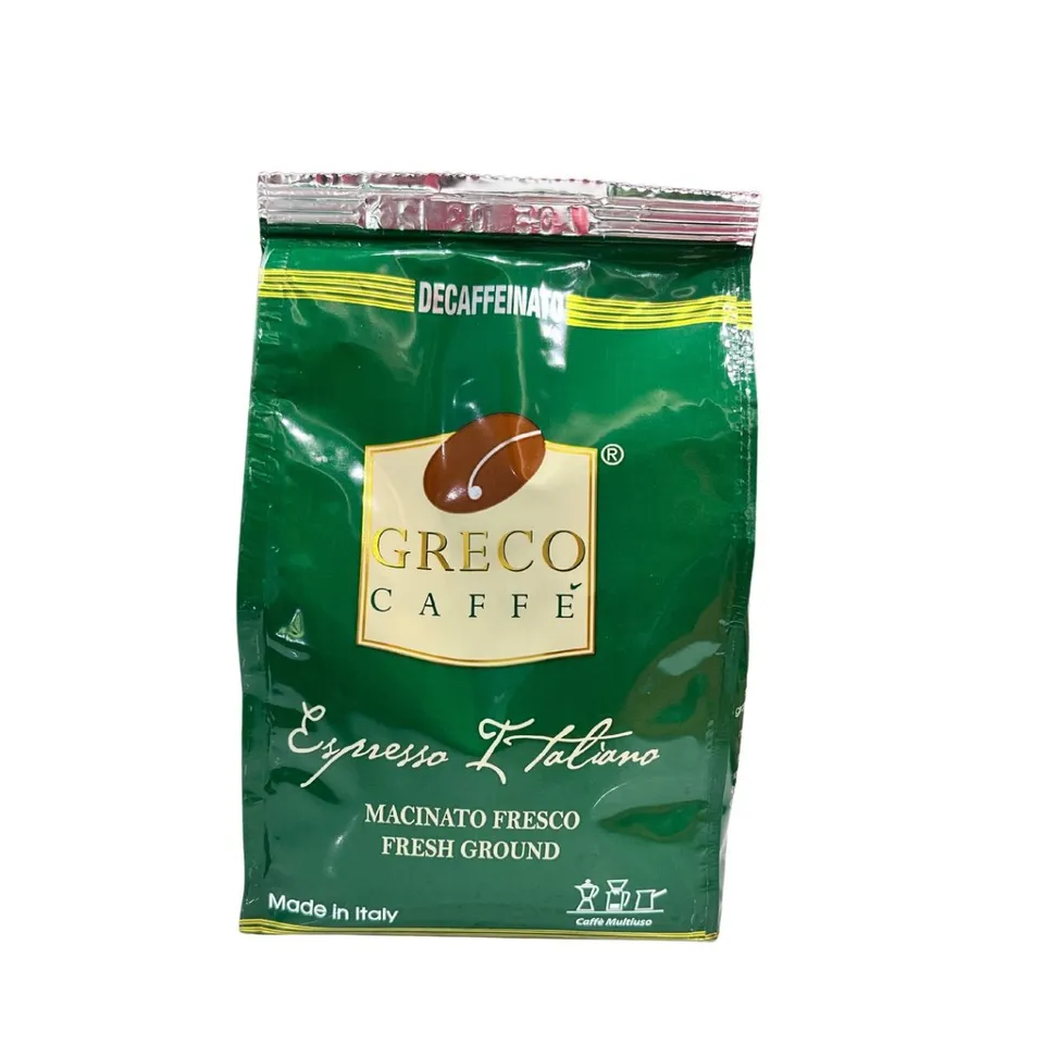 Greco Caffè Grani e Macinato Decaffeinato caffè macinato 12 buste da 250 g