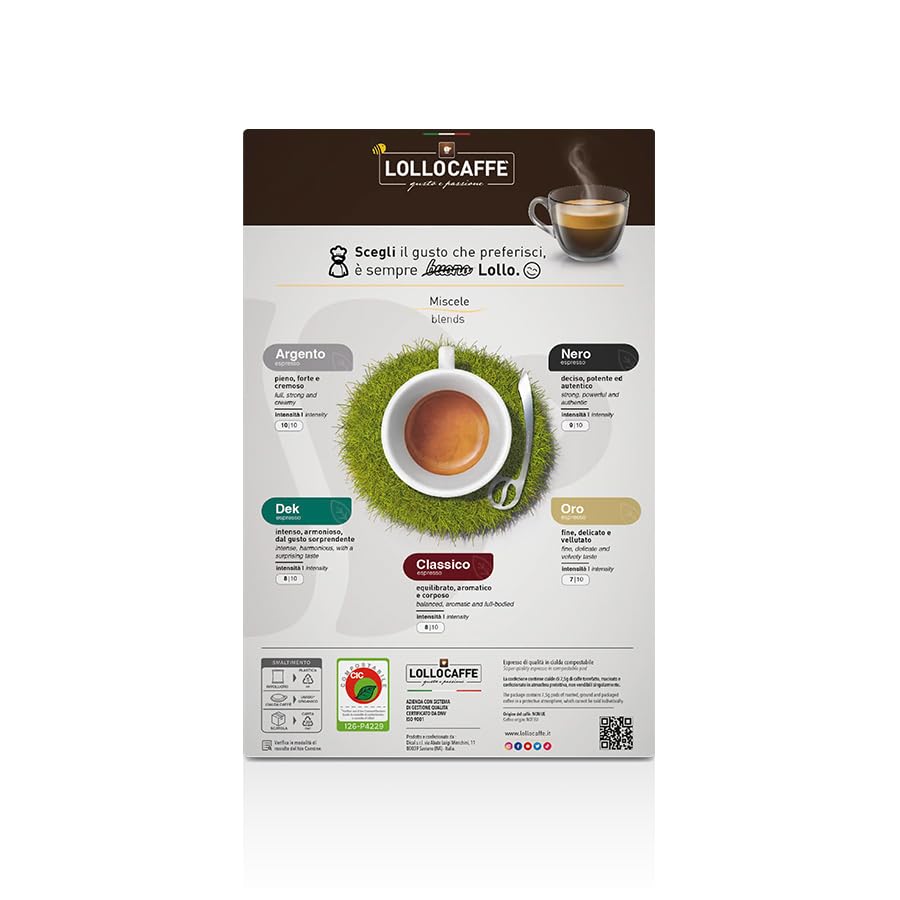 Lollo Caffè 300 Cialde Miscela Classica, 300 pezzi