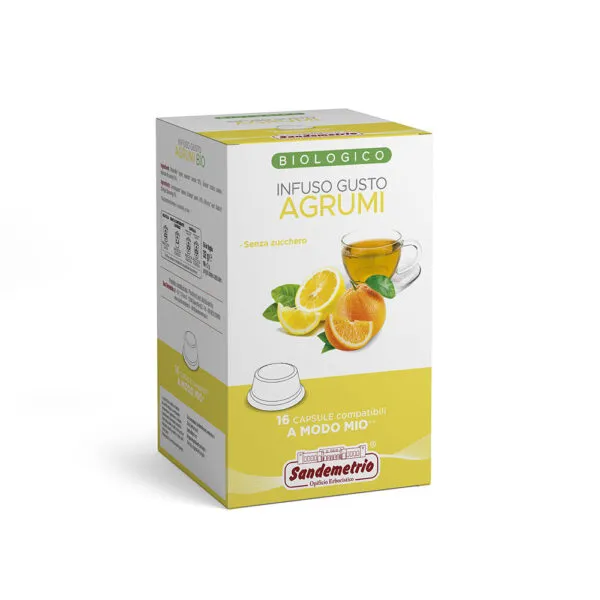 SignoriCaffè Tè e Tisane SanDemetrio Melagrana capsule 16 pezzi A Modo Mio
