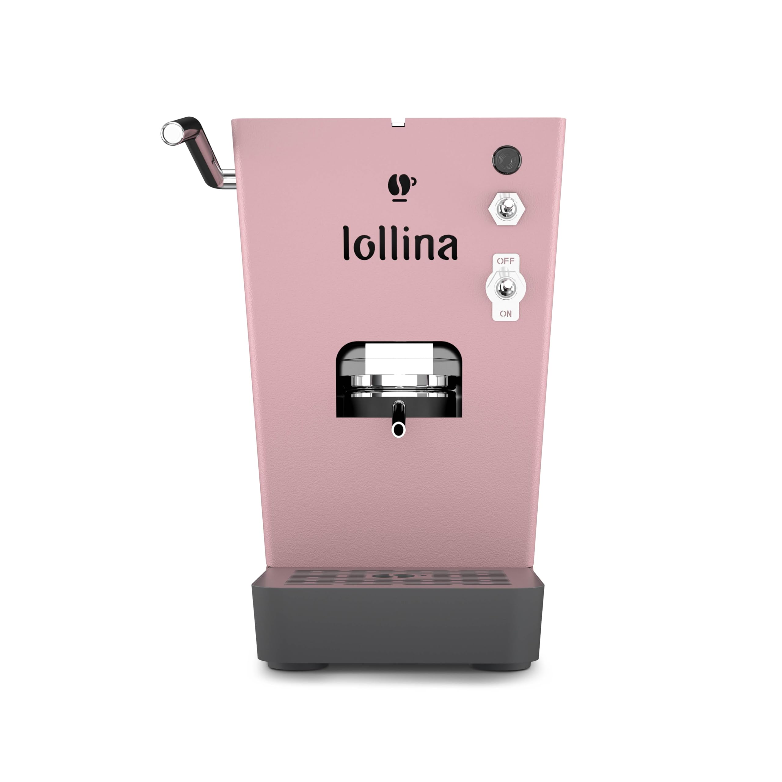 Lollo Caffè Lollina Plus macchina a cialde ESE 44 mm Rosapop con 40 cialde