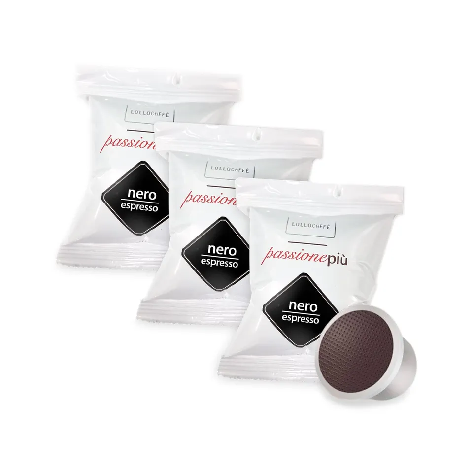 Lollo Caffè Uno System Nero Espresso capsule 400 pezzi
