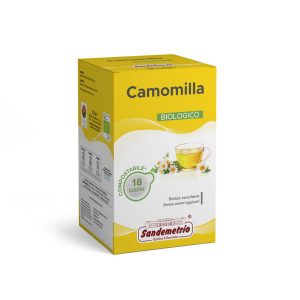 SignoriCaffè Tè e Tisane SANDEMETRIO CAMOMILLA cialde 18 pezzi camomilla