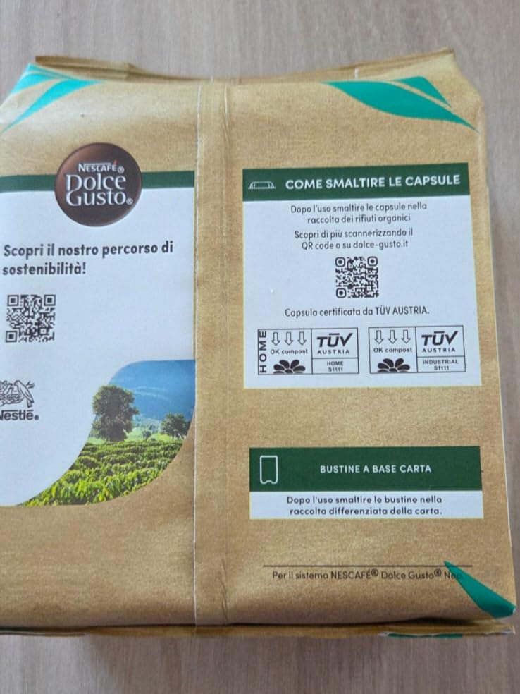 NESCAFÉ Dolce Gusto NEO Cappuccino capsule 6 pezzi e 6 bustine latte
