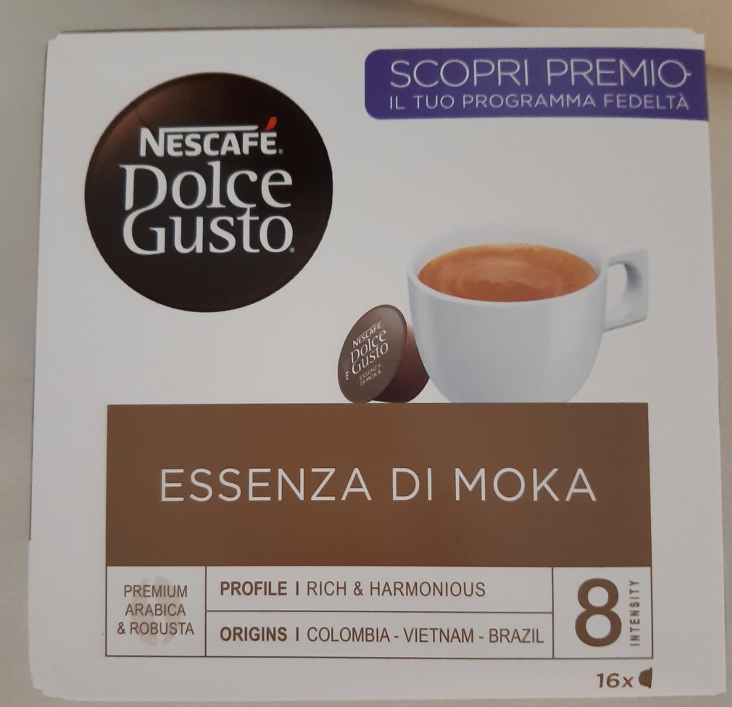 NESCAFÉ Dolce Gusto Essenza di Moka capsule caffè 96 pezzi intensità 8