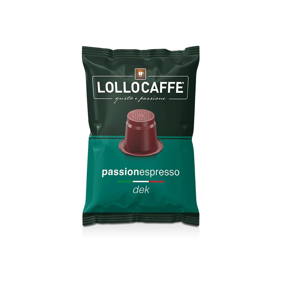 Lollo Caffe Passionespresso Decaffeinato Dec Espresso capsule 100 pezzi