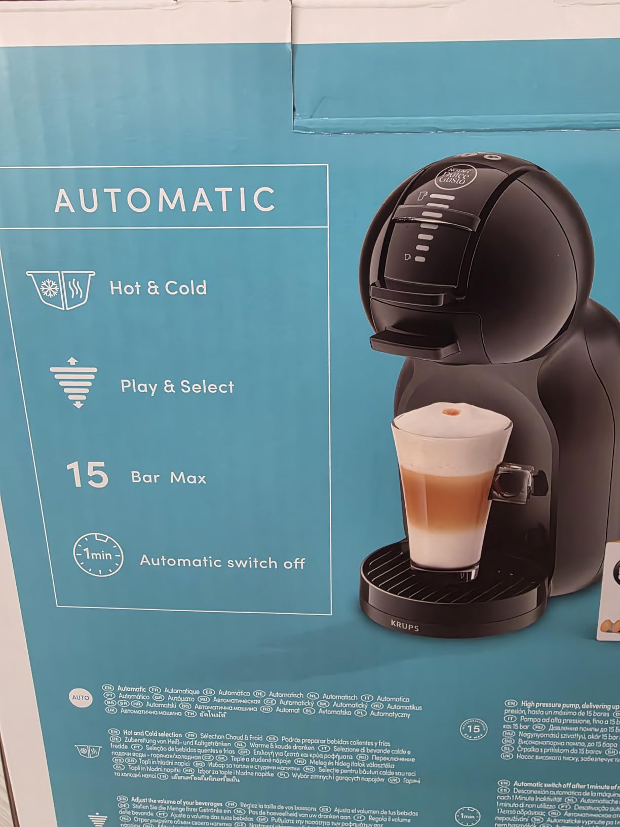 NESCAFÉ Dolce Gusto Mini Me 2 macchina capsule antracite 0,8 l
