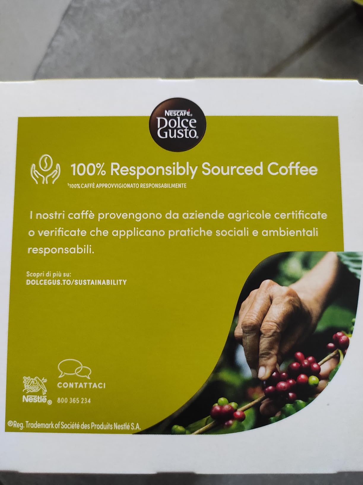 NESCAFÉ Dolce Gusto Cappuccino capsule caffè e latte 96 pezzi senza glutine