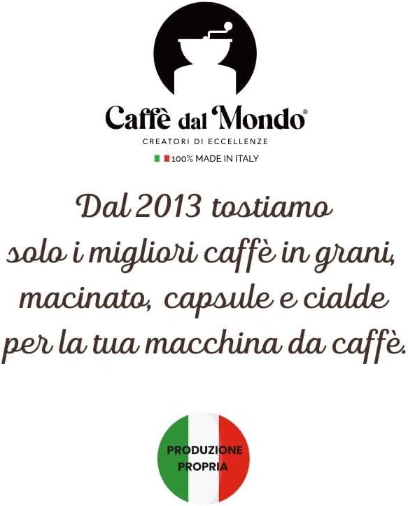 Caffè dal Mondo Dolce Gusto Oro capsule 70 pezzi 100% Arabica