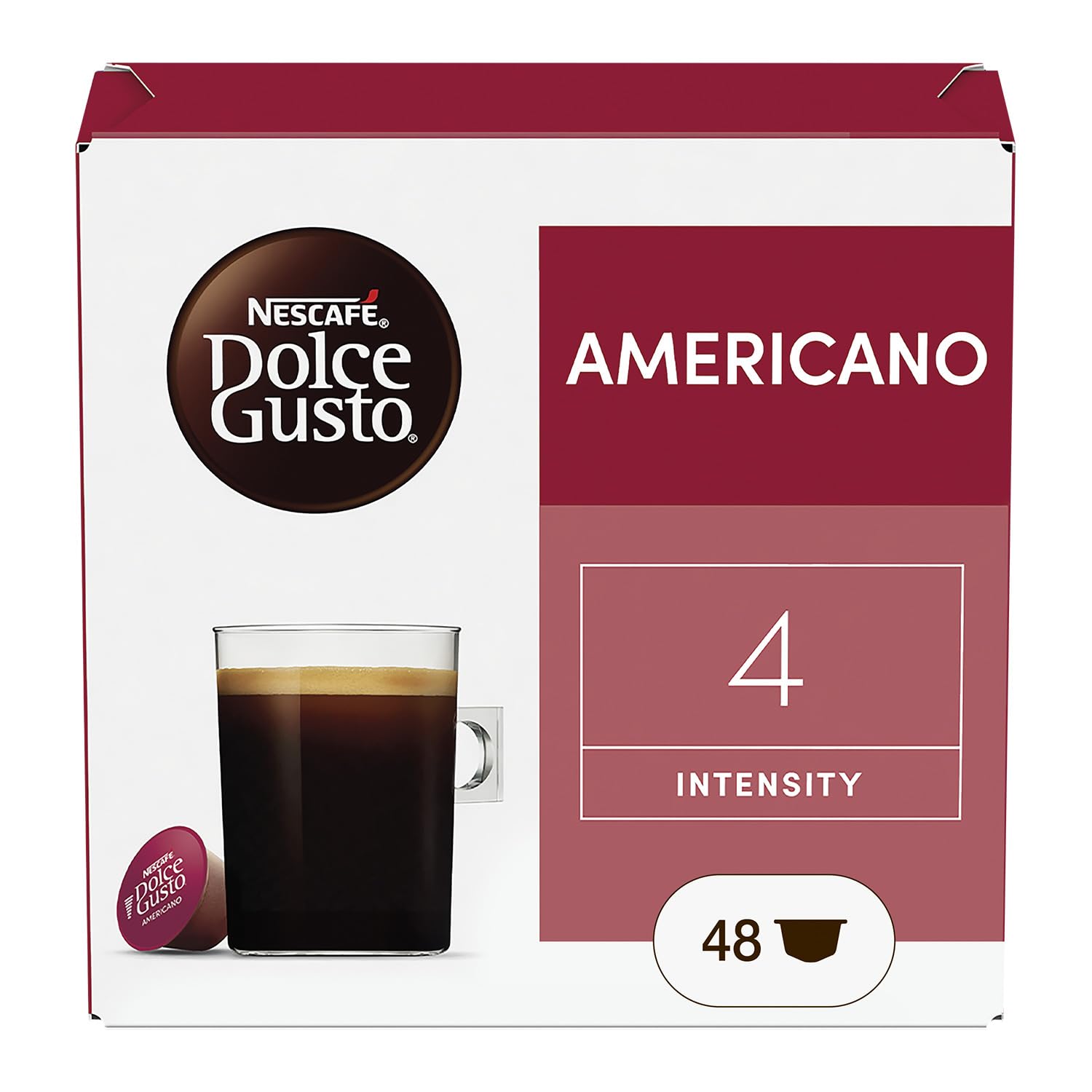 NESCAFÉ Dolce Gusto Americano Caffè Lungo capsule 48 pezzi intensità 4/13