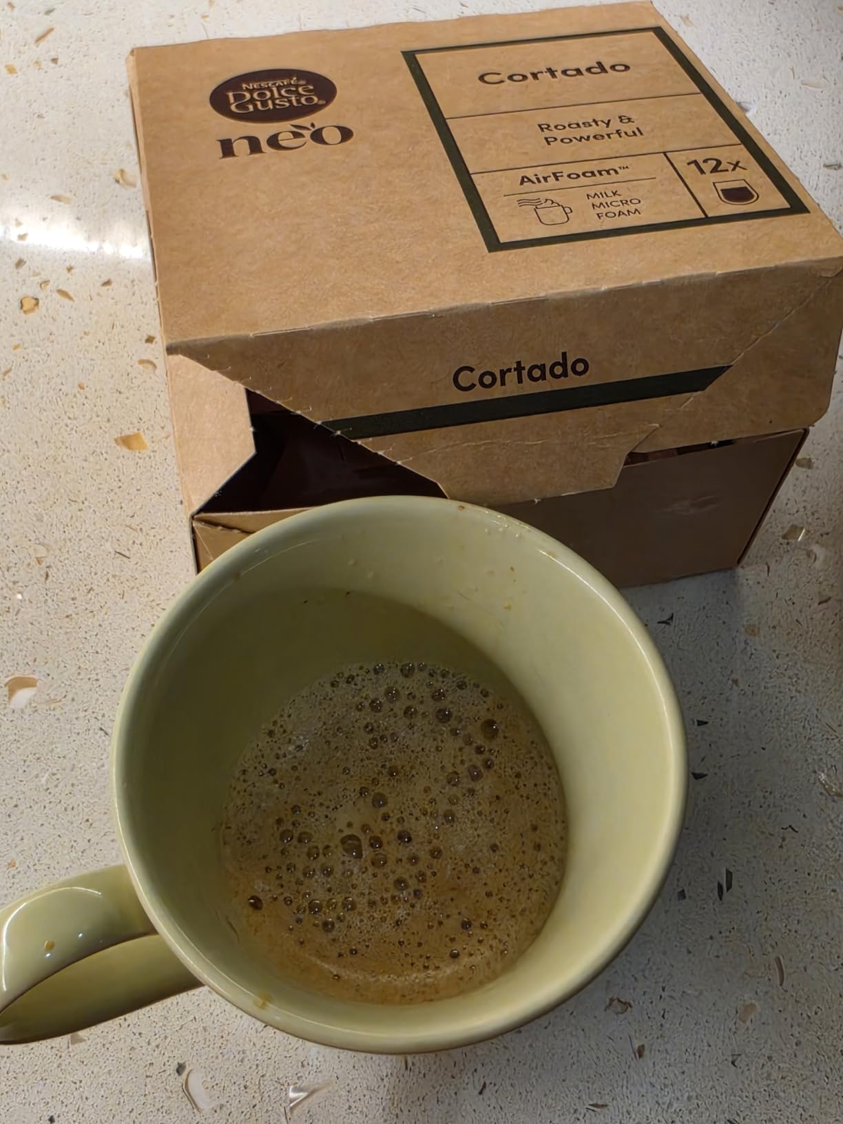 NESCAFÉ Dolce Gusto NEO Cortado caffè in capsule 12 bustine, schiuma di latte