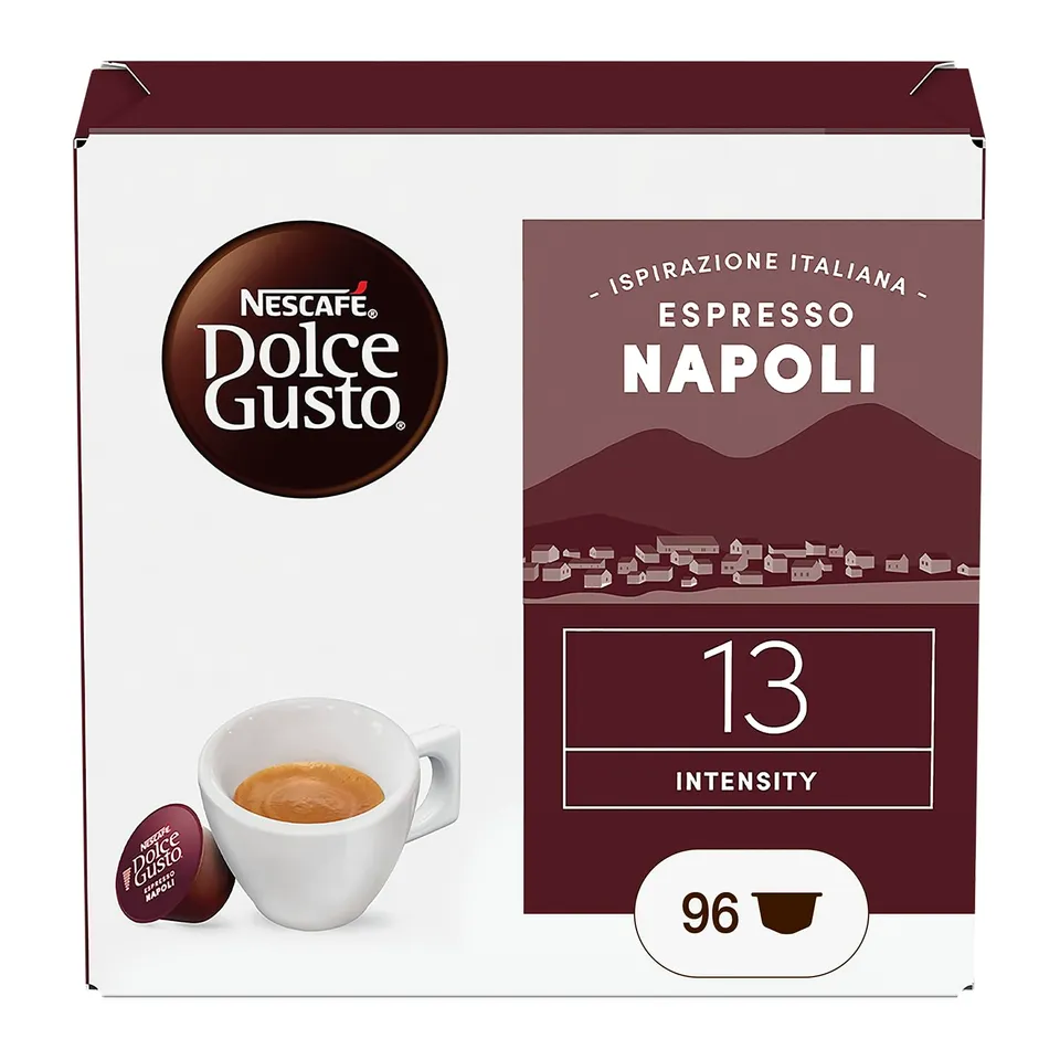 NESCAFÉ Dolce Gusto Espresso Napoli caffè capsule 96 compatibili intensità 13/13