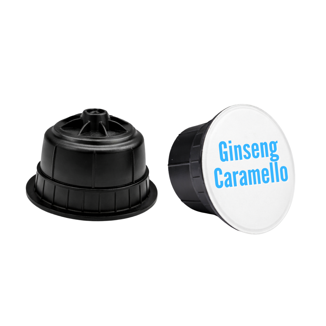 Greco Caffè Bevande Solubili 100% Dolce Gusto Ginseng Caramel capsule 16 pezzi