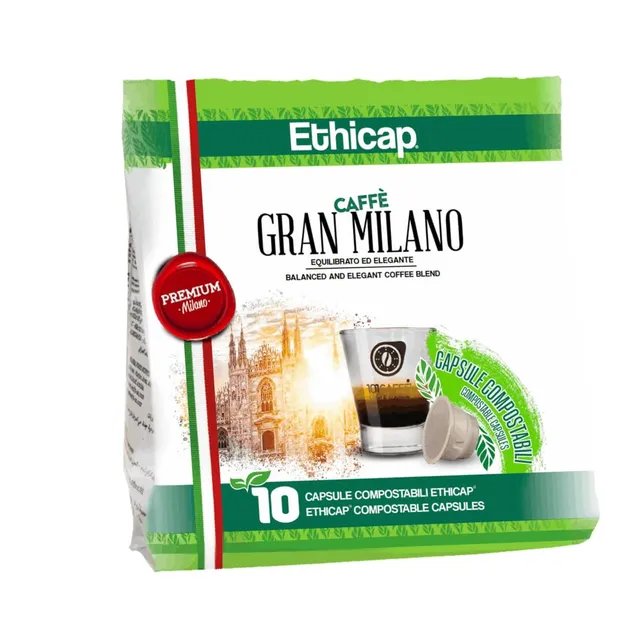 101 Caffè Caffè Gran Milano capsule compostabili 10 Ethicap