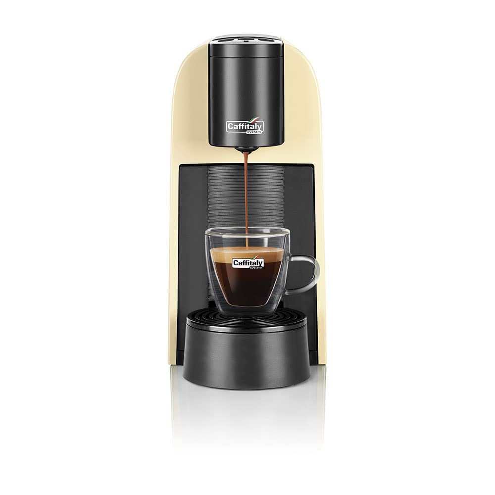 Caffitaly System Volta S35 macchina da caffè bianca per capsule originali