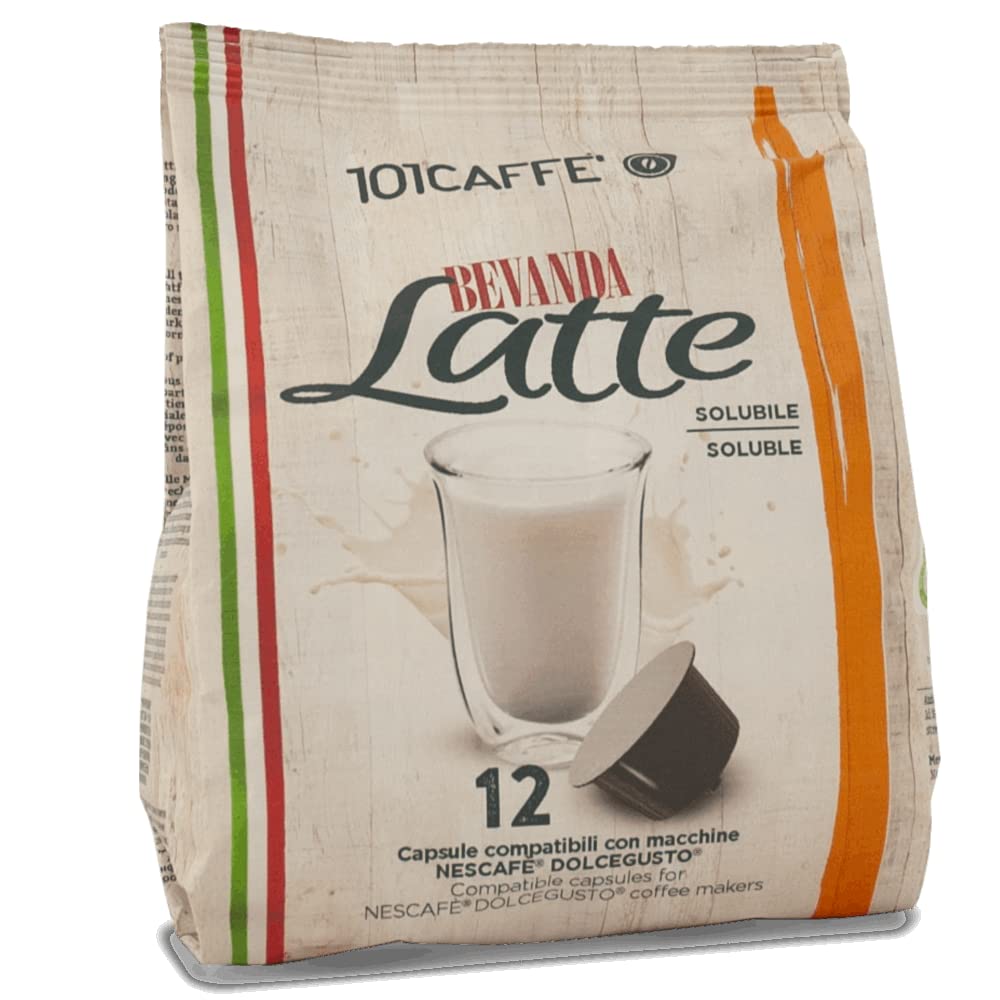 101 Caffè Bevande golose Latte capsule 12 Dolce Gusto