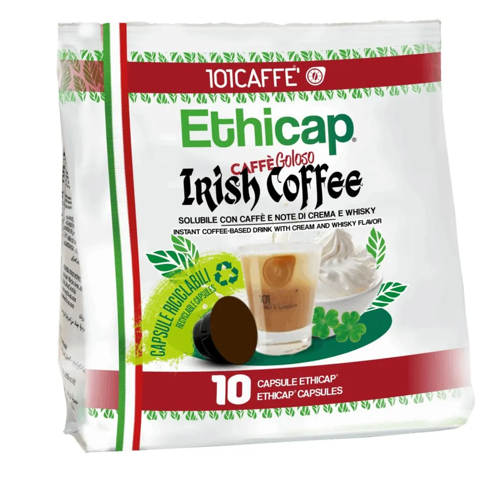 101 Caffè BEVANDE GOLOSE Irish Coffee capsule 10 pezzi senza alcol