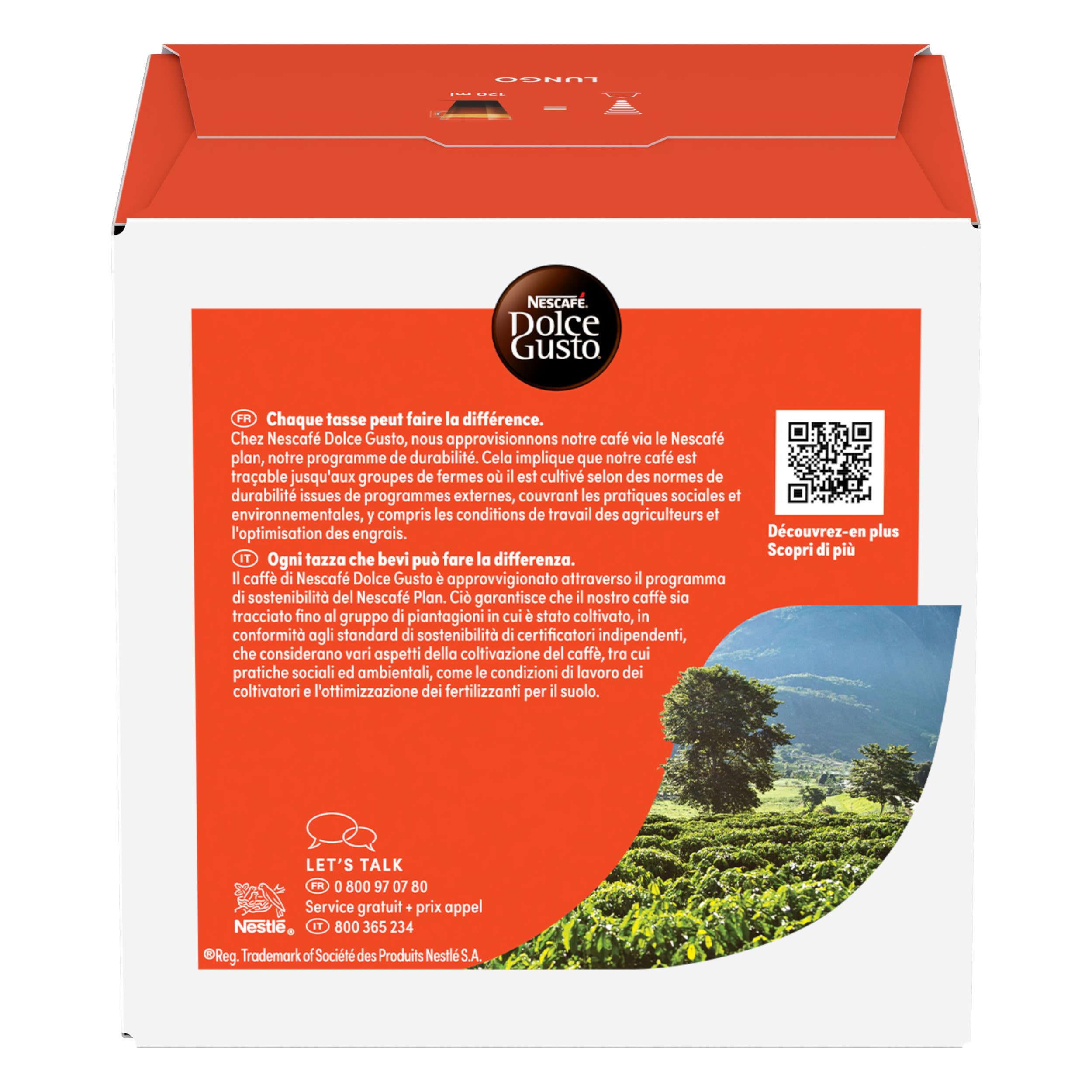 NESCAFÉ Dolce Gusto Lungo capsule 96 pezzi tostatura medio-scura